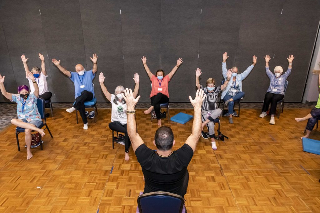 Chair yoga